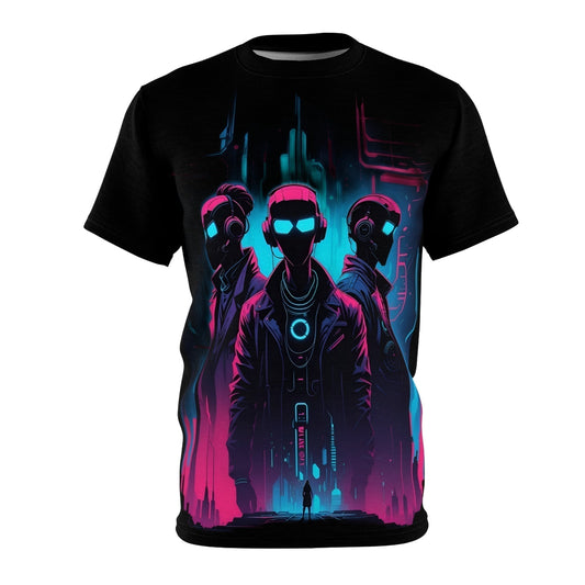 Dark Kult - Neon Dream - Hackers Unisex Cut & Sew Tee Verdine Daniels