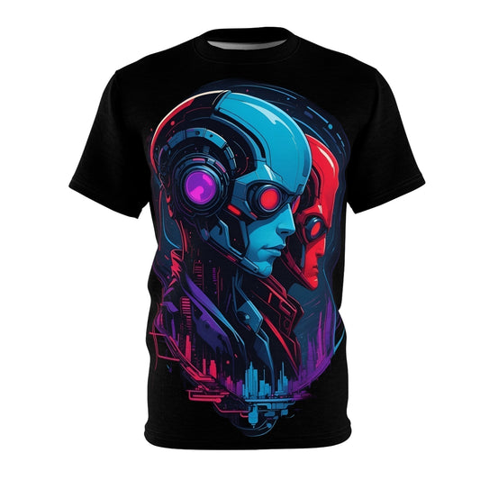 Dark Kult - Neon Dream - Speed Demons Unisex Cut & Sew Tee Verdine Daniels