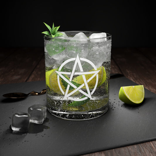 Dark Kult Pentacle Bar Glass Verdine Daniels