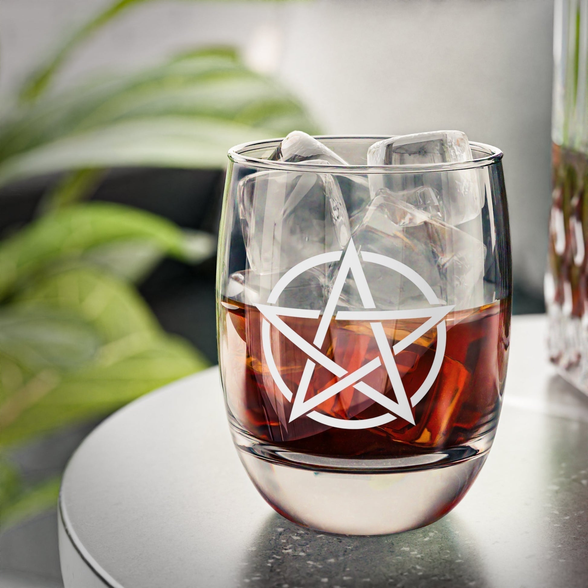 Dark Kult Pentacle Whiskey Glass Verdine Daniels
