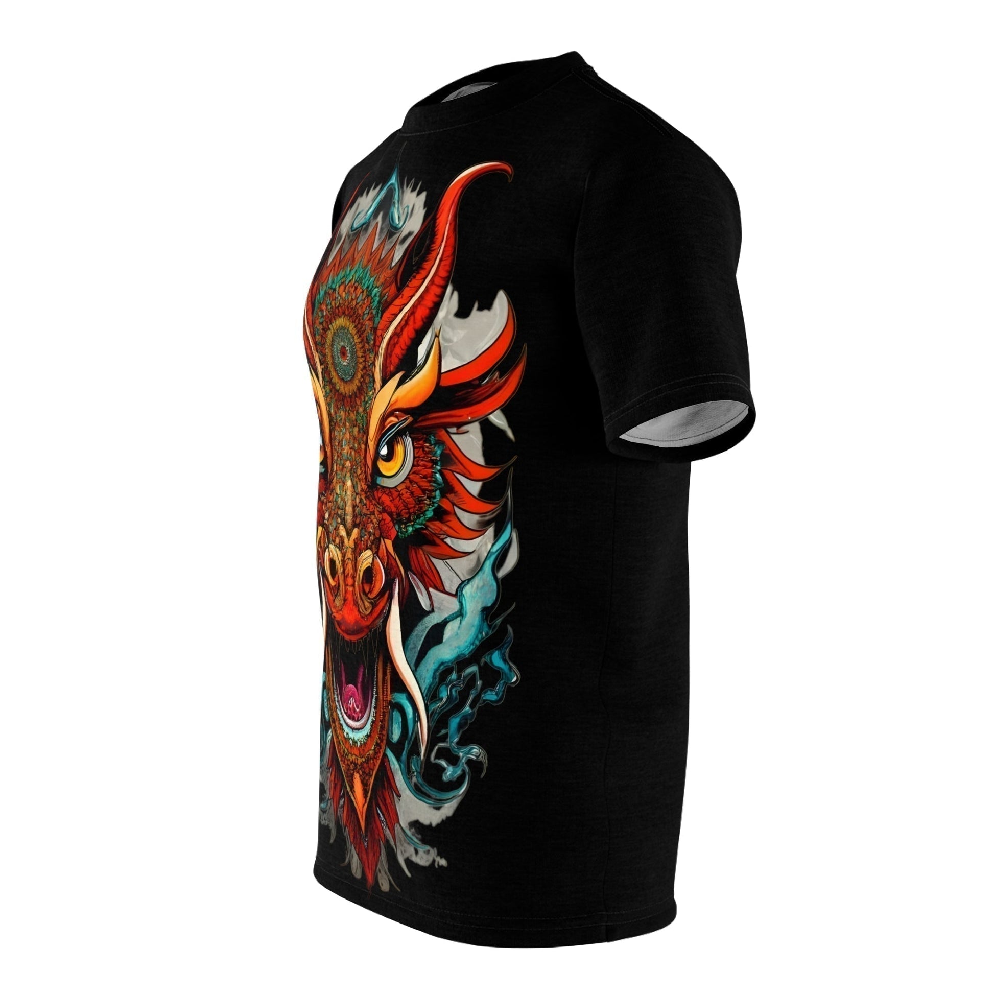 Dark Kult Red Dragon Unisex Cut & Sew Tee Verdine Daniels