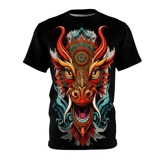 Dark Kult Red Dragon Unisex Cut & Sew Tee Verdine Daniels