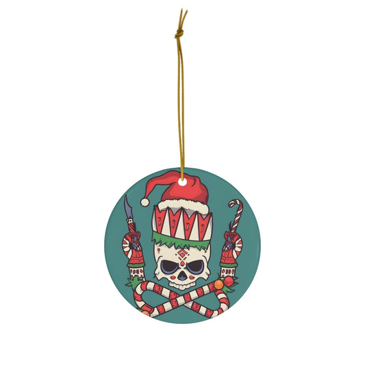 Dark Kult Silent Night Ceramic Ornament, 4 Shapes Verdine Daniels