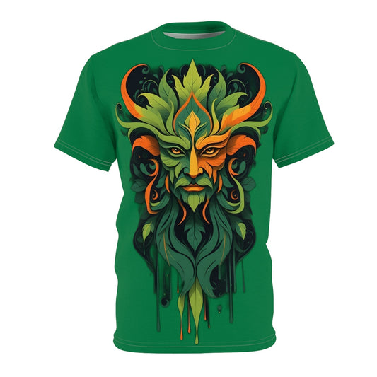 Dark Kult - The Forest Collective - The Greenman Unisex Cut & Sew Tee Verdine Daniels