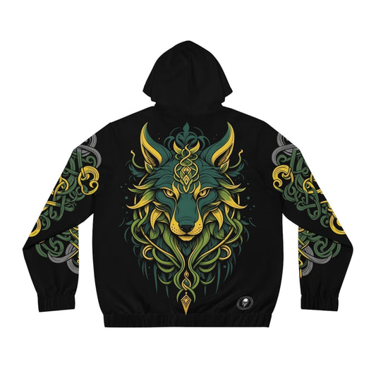 Dark Kult - The Northman Collection - Fenrir - Men's Full-Zip Hoodie (AOP) Verdine Daniels