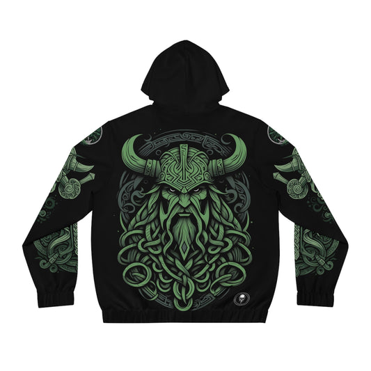 Dark Kult - The Northman Collection - Sentry - Men's Full-Zip Hoodie (AOP) Verdine Daniels