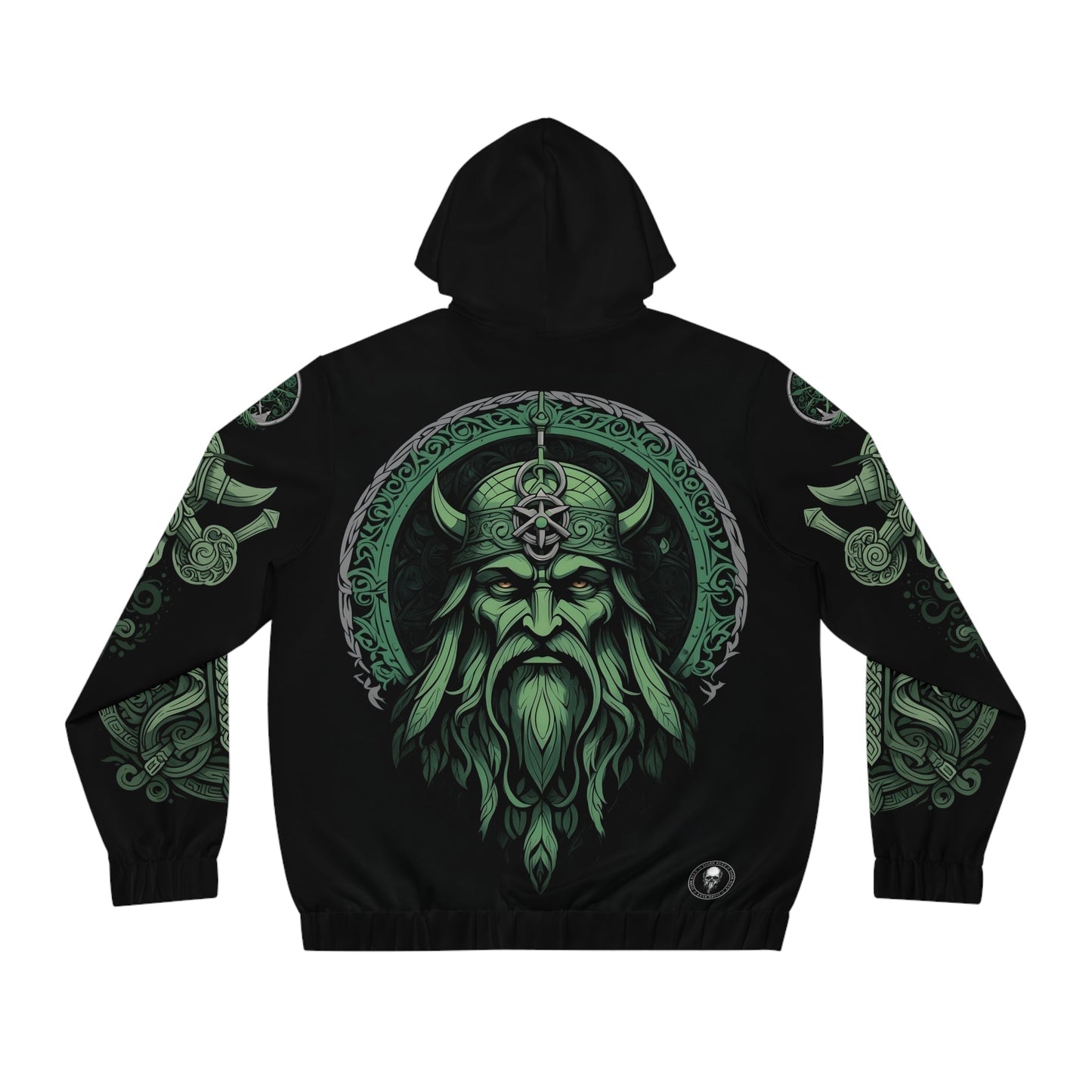 Dark Kult - The Northman Collection - The Seer - Men's Full-Zip Hoodie (AOP) Verdine Daniels