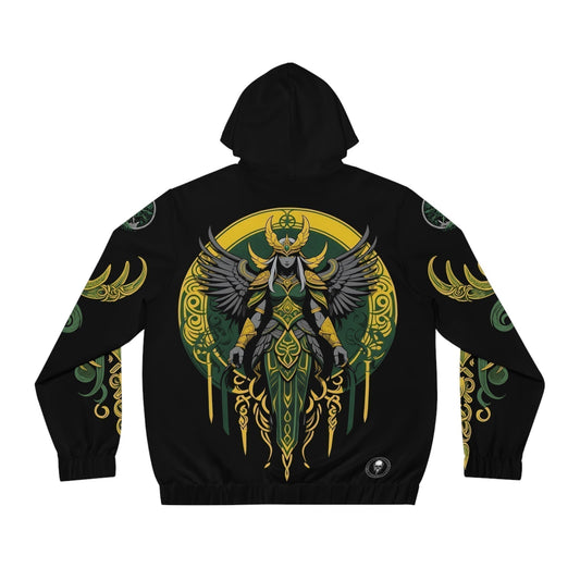 Dark Kult - The Northman Collection - Valkyrie - Men's Full-Zip Hoodie (AOP) Verdine Daniels