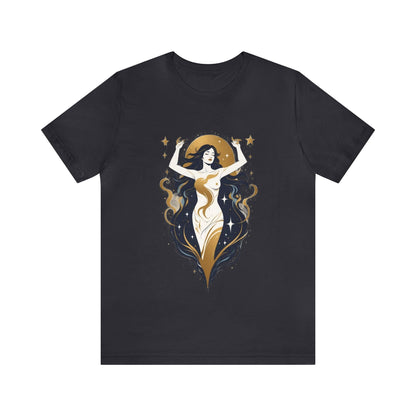 Dark Kult - Zodiac Collection - Aquarius - Unisex Jersey Short Sleeve Tee Verdine Daniels