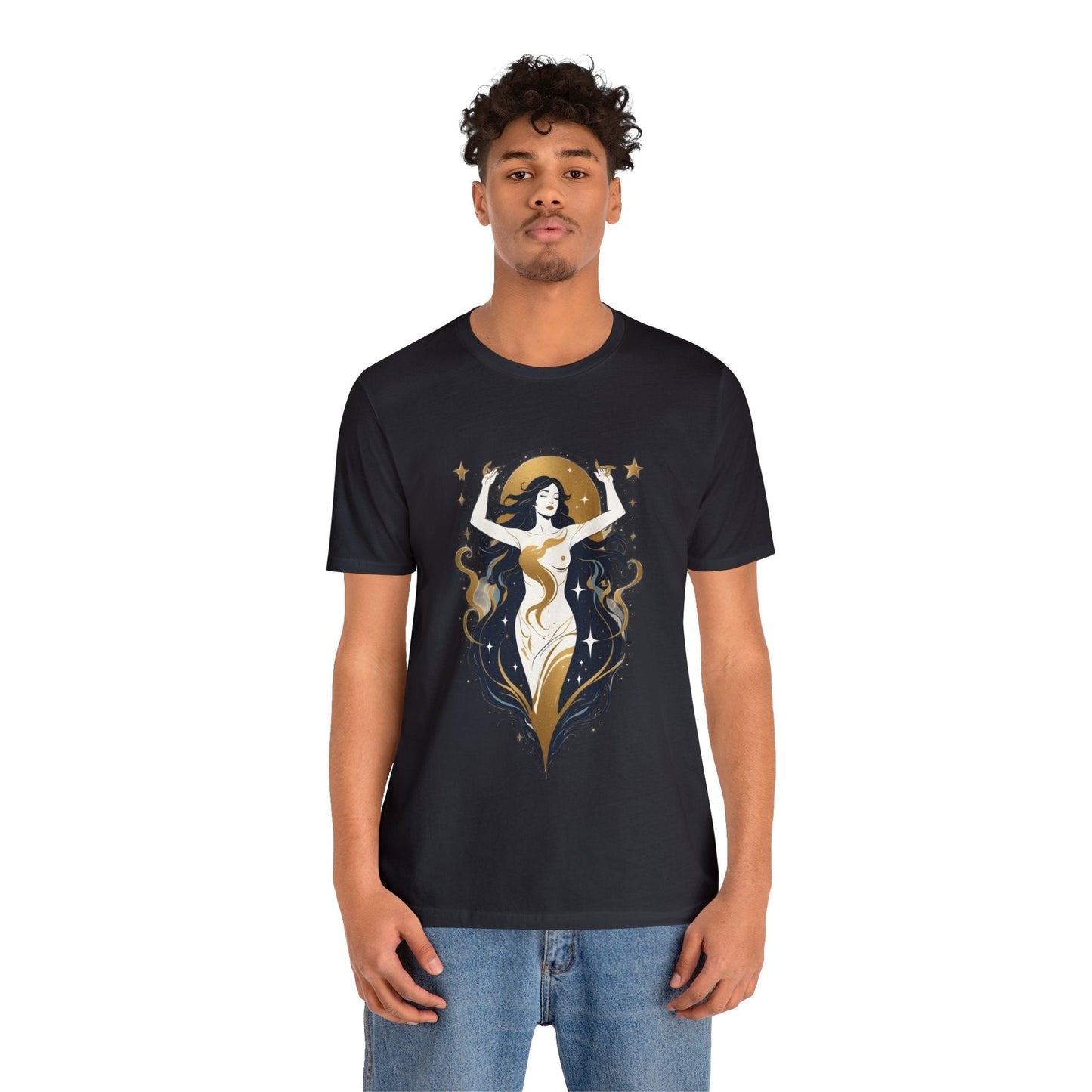 Dark Kult - Zodiac Collection - Aquarius - Unisex Jersey Short Sleeve Tee Verdine Daniels