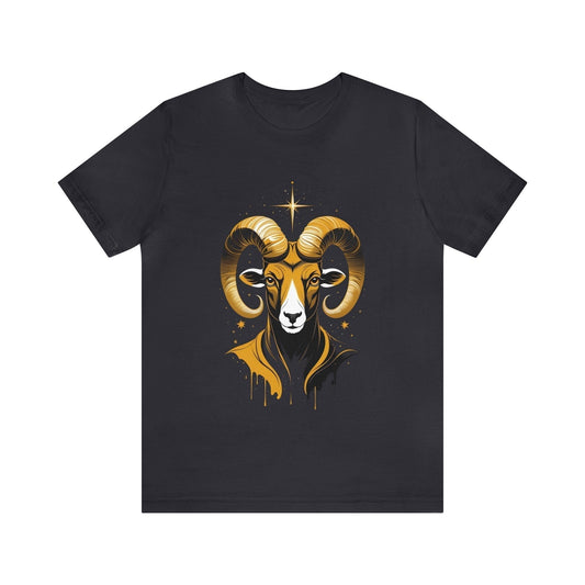 Dark Kult - Zodiac Collection - Aries - Unisex Jersey Short Sleeve Tee Verdine Daniels