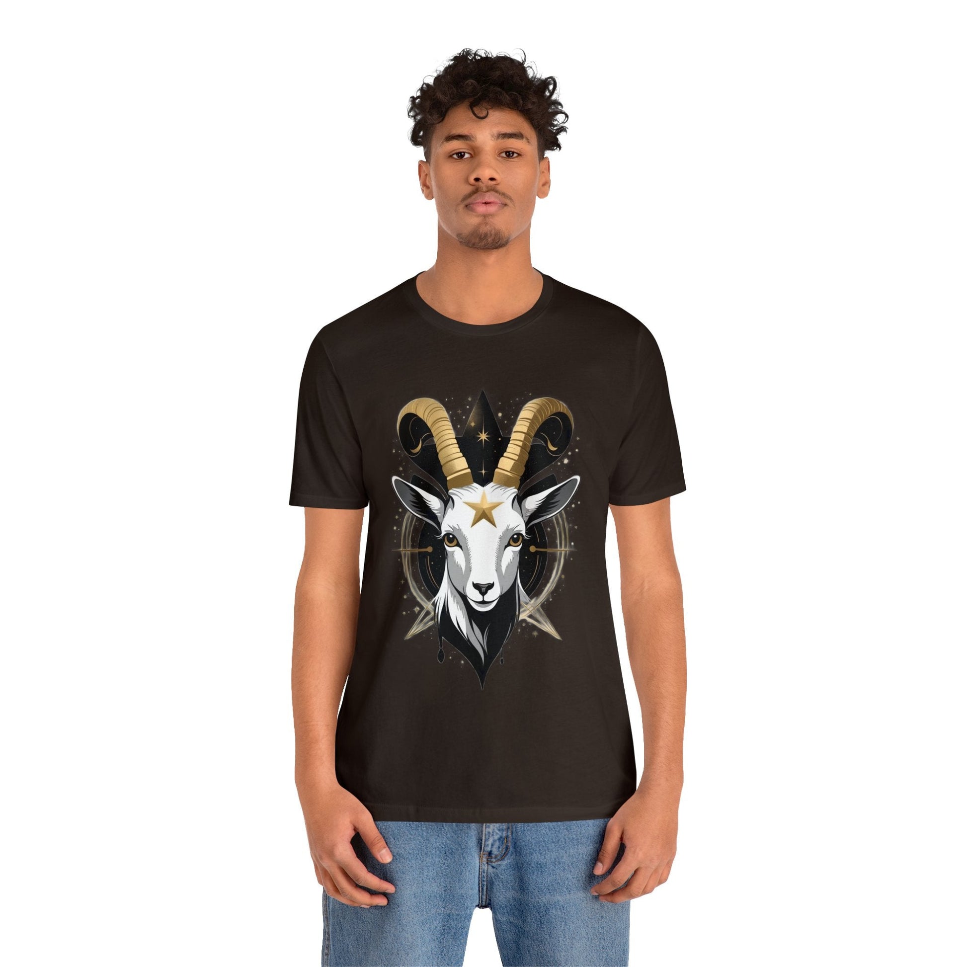 Dark Kult - Zodiac Collection - Capricorn - Unisex Jersey Short Sleeve Tee Verdine Daniels