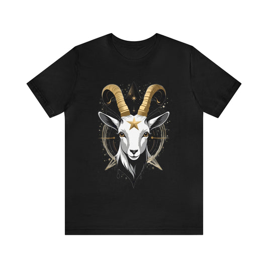 Dark Kult - Zodiac Collection - Capricorn - Unisex Jersey Short Sleeve Tee Verdine Daniels