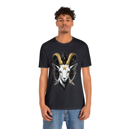 Dark Kult - Zodiac Collection - Capricorn - Unisex Jersey Short Sleeve Tee Verdine Daniels