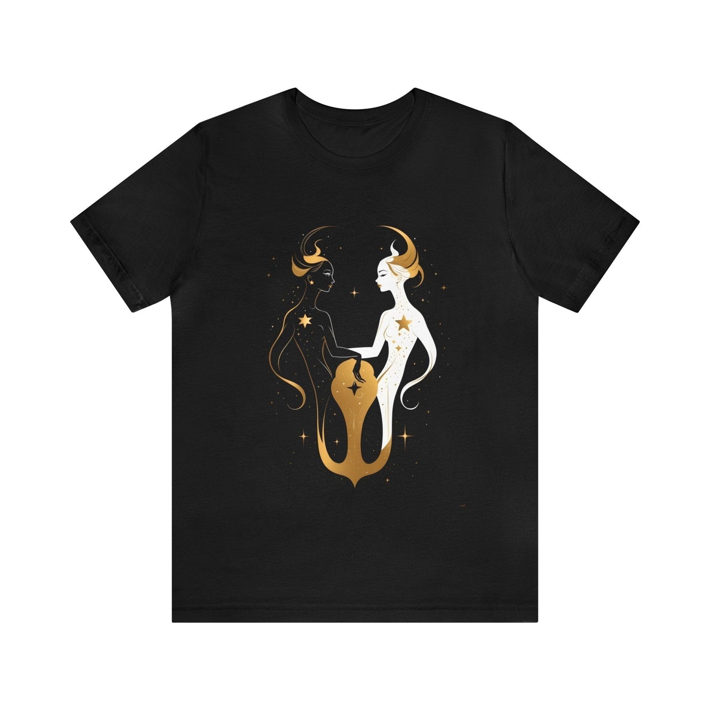 Dark Kult - Zodiac Collection - Gemini - Unisex Jersey Short Sleeve Tee Verdine Daniels