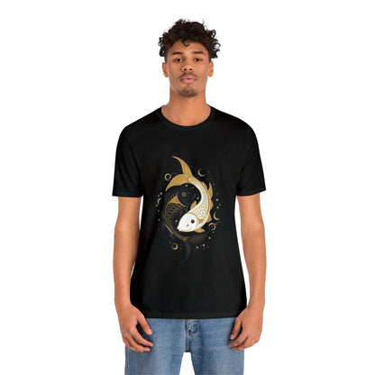 Dark Kult - Zodiac Collection - Pisces - Unisex Jersey Short Sleeve Tee Verdine Daniels