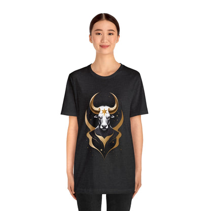 Dark Kult - Zodiac Collection - Taurus - Unisex Jersey Short Sleeve Tee Verdine Daniels