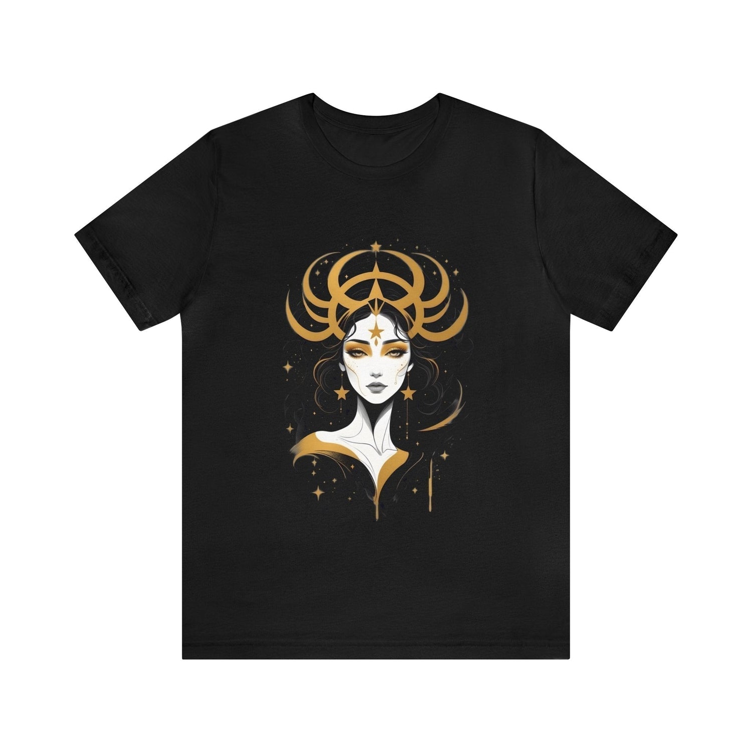 Dark Kult - Zodiac Collection - Virgo - Unisex Jersey Short Sleeve Tee Verdine Daniels