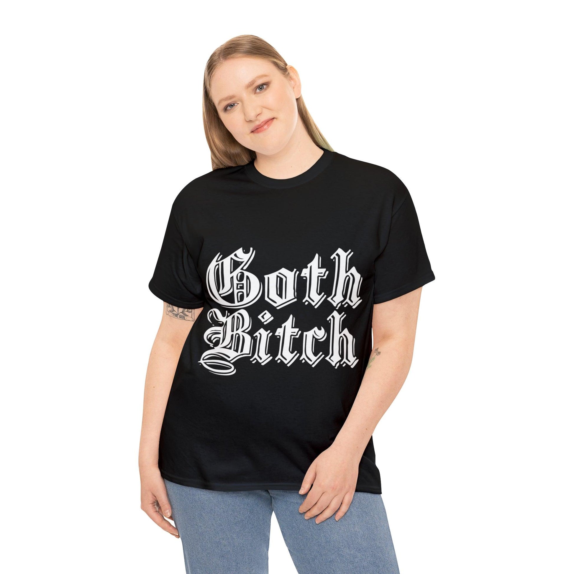 Goth Bitch Unisex Heavy Cotton Tee Verdine Daniels