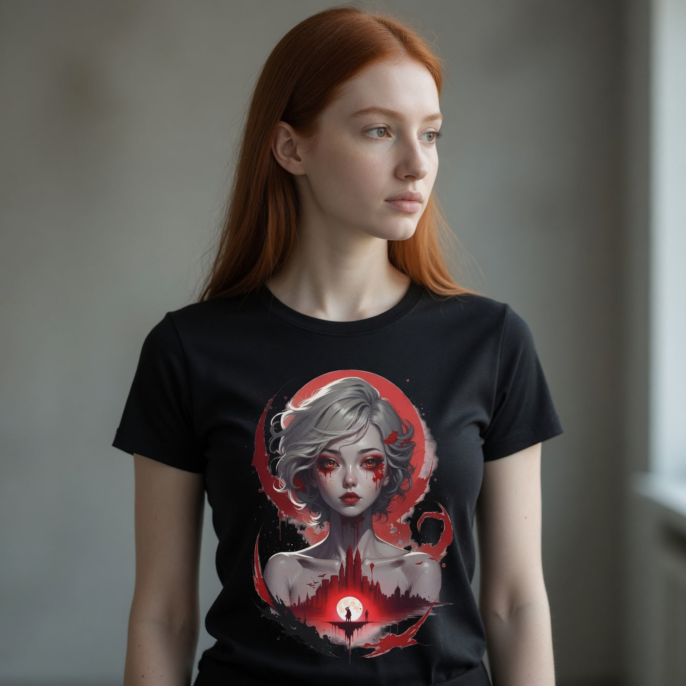 Lysandra Nocturne Unisex Softstyle T-Shirt Printify