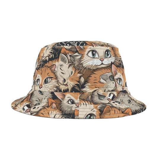 Silly Ginger Cats Bucket Hat Verdine Daniels