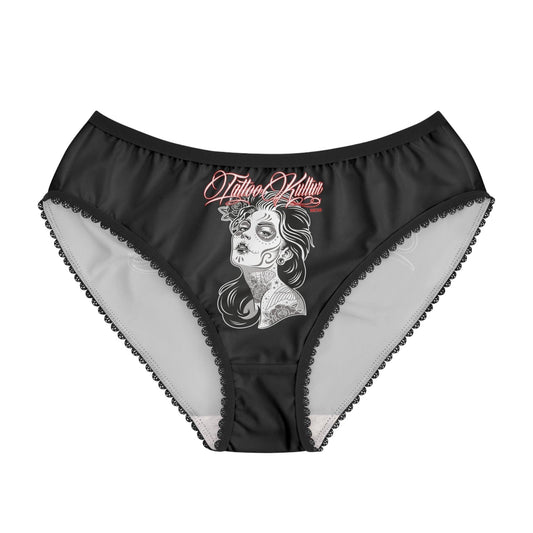 Tattoo Kultur - Dia De Los Muertos Women's Briefs (AOP) Verdine Daniels