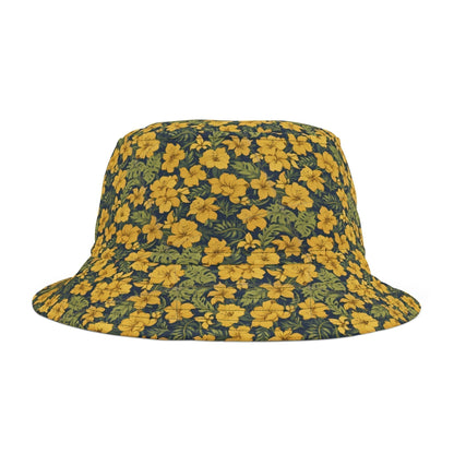 Yellow Floral Bucket Hat Verdine Daniels